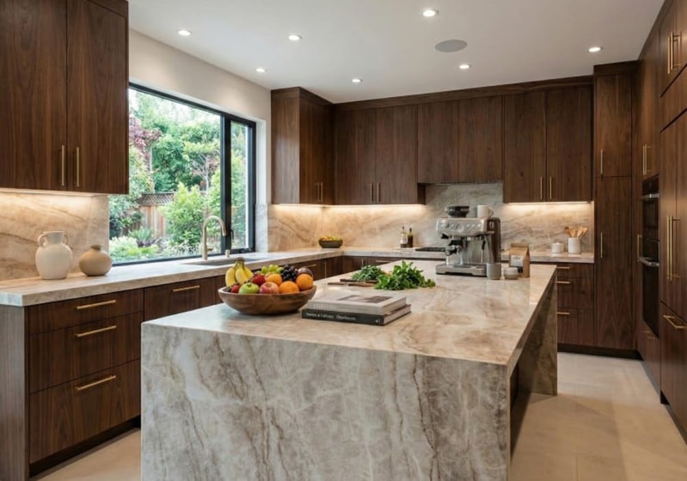 Taj Mahal Supreme Polished Quartzite Slab Random (SL91373)