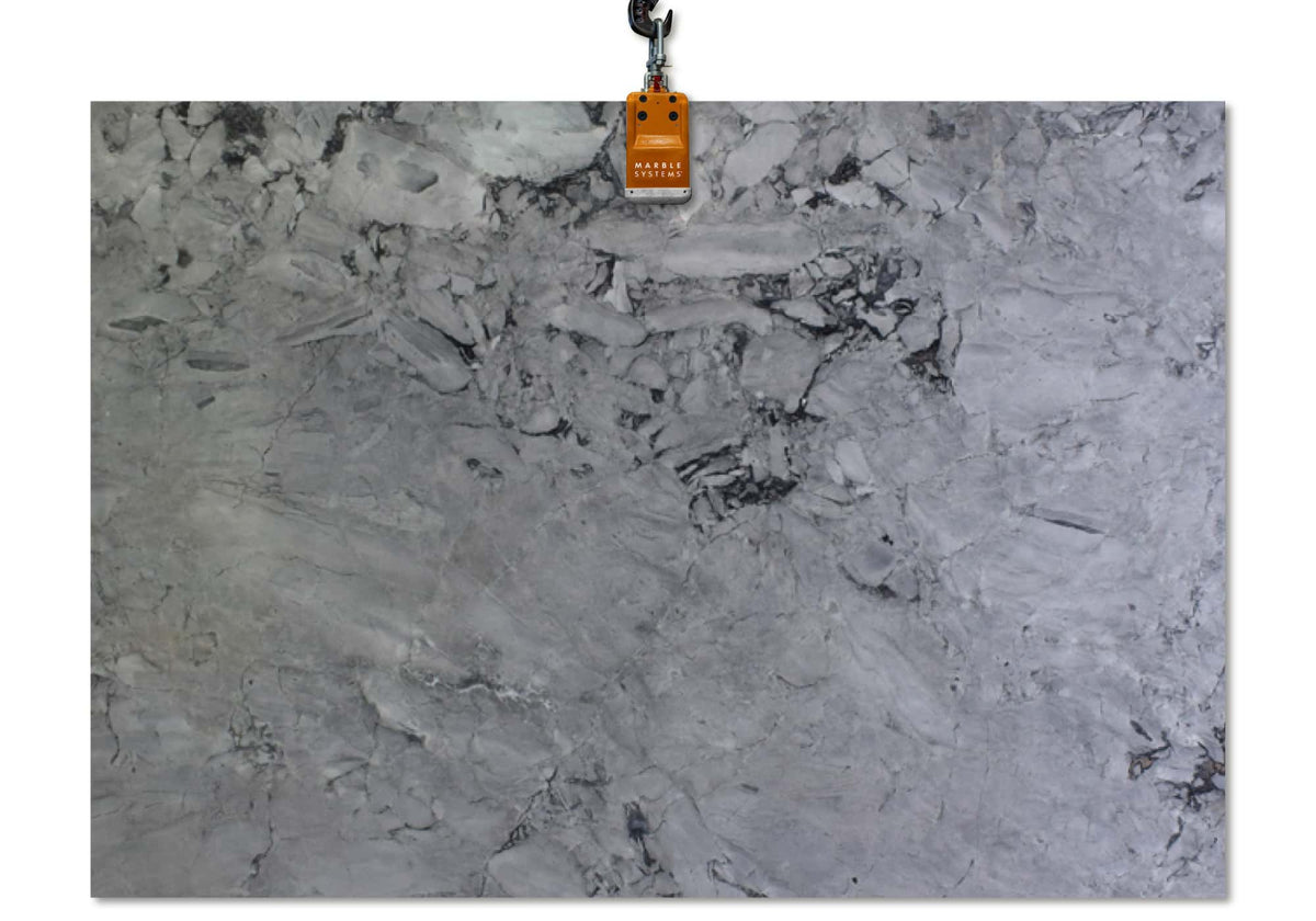 White Fantasy Polished Quartzite Slab Random