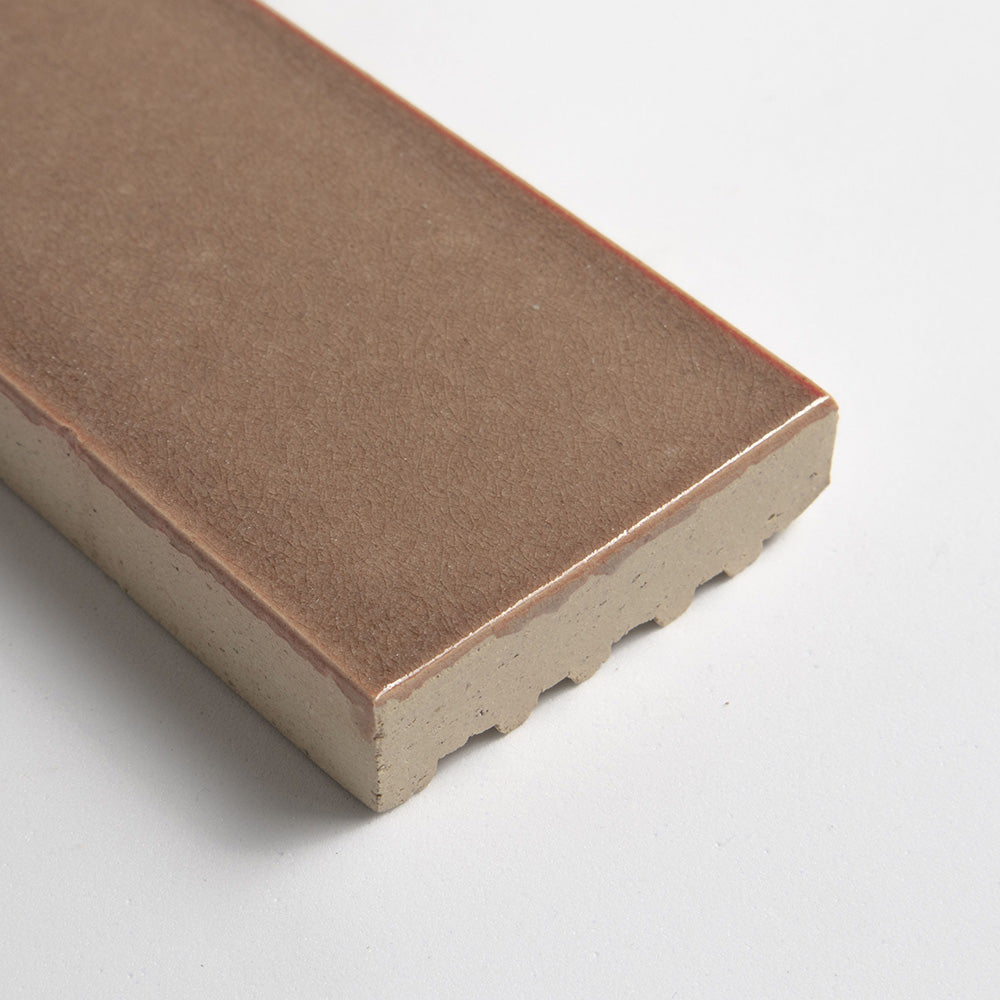 Salmon Leather Subway Thin Brick Tiles 2 1/4×7 9/16 (TL91337)