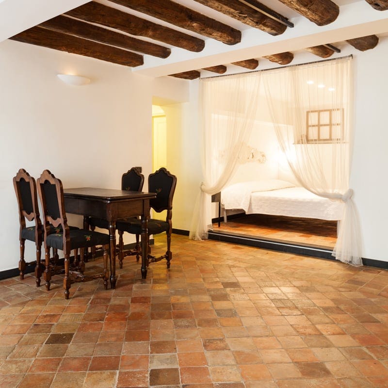 Reclaimed Natural Square Terracotta Tile 6×6 (TL90802)
