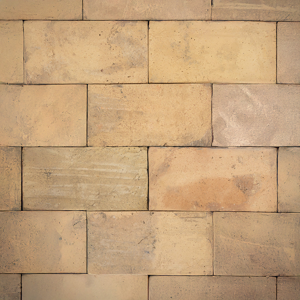 Marble Systems Reclaimed Terracotta Red matte terracotta tile pattern swatch — available at Surface Group
