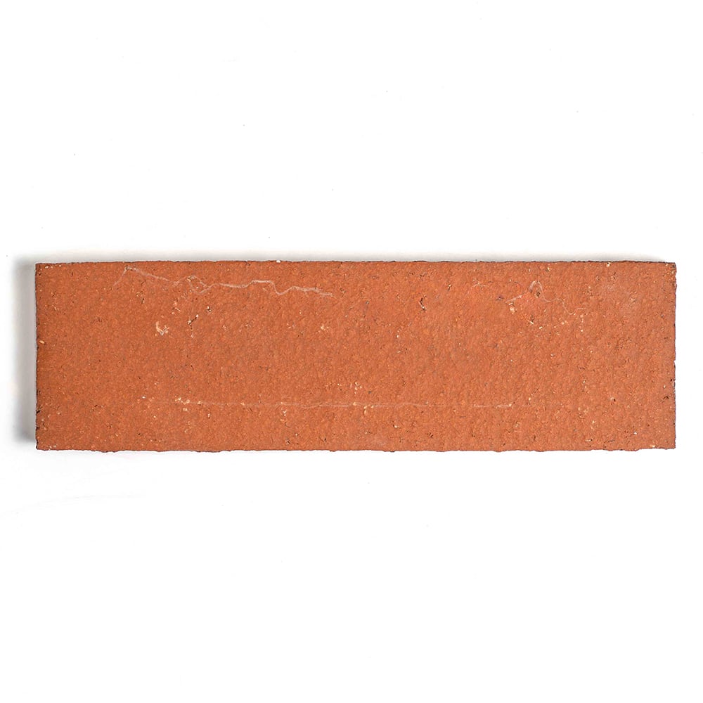 Red Textured Terracotta Tiles 2 9/16×8 7/16