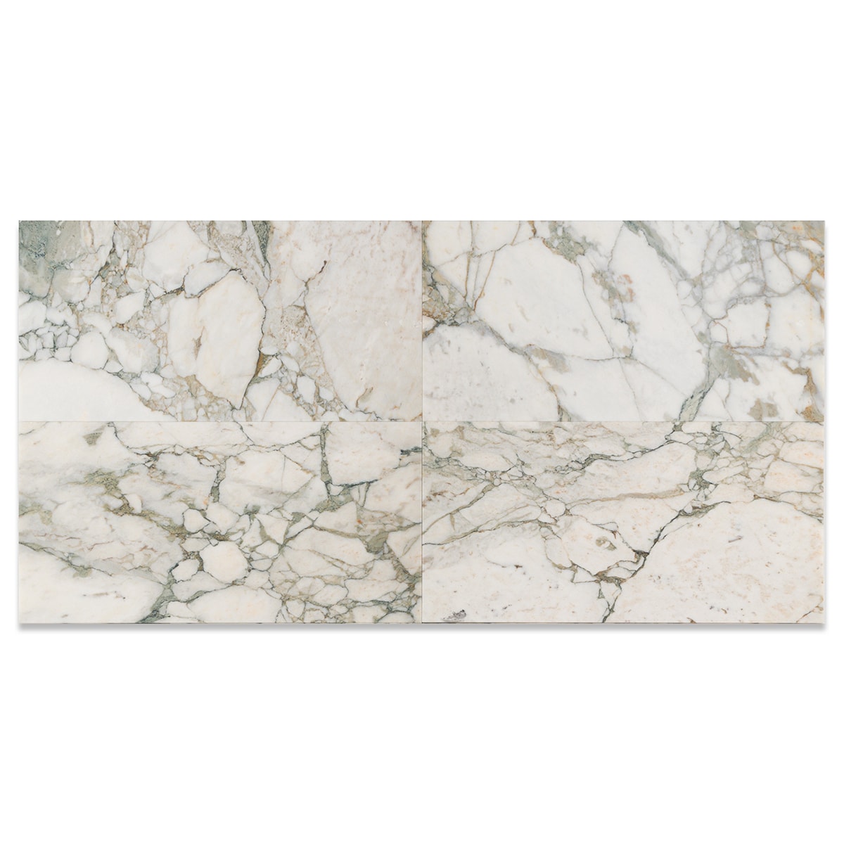Marble Systems Natural Reflections Marble Calacatta Green Classic glossy marble tile β available at Surface Group