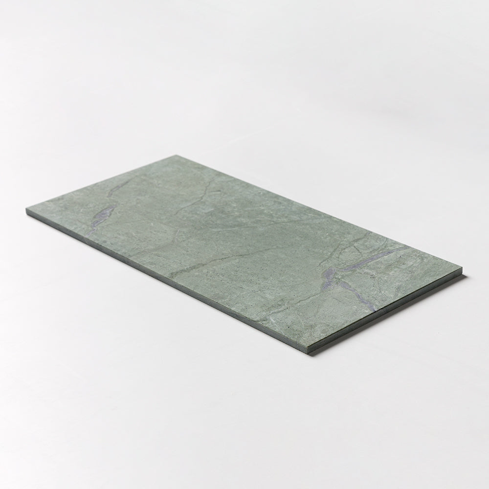 Verde Tia Honed Marble Tiles 12Γ24 (TL20579)