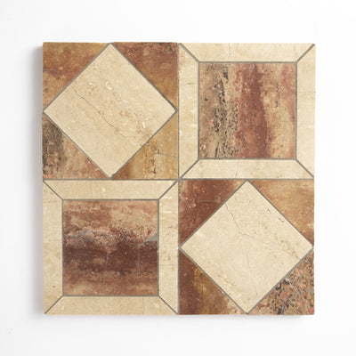 Scabas Red Travertine Collection Mosaics β Travertine collection