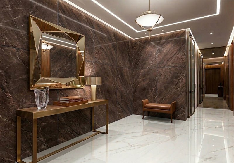 Rosa Namibia Polished Marble Slab Random (SL10264)