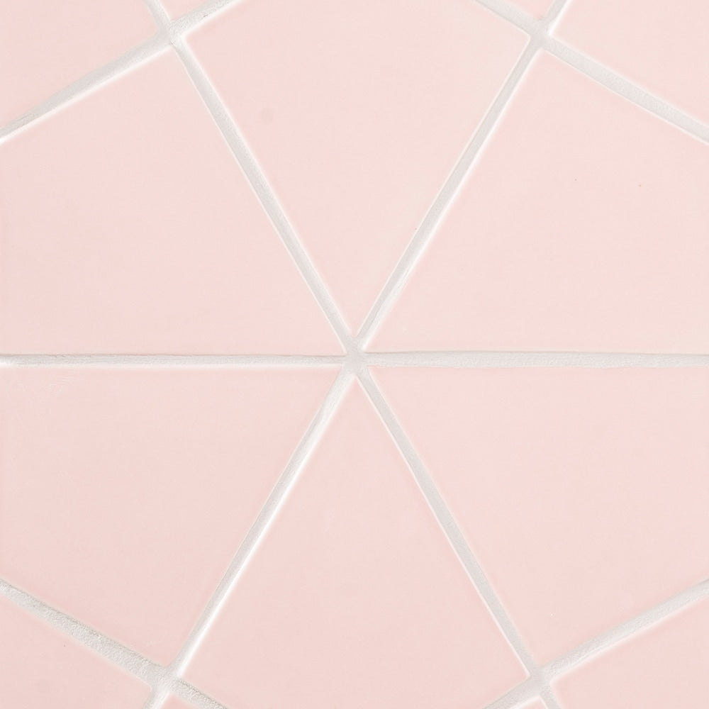 Marble Systems Rosie glossy ceramic tile pattern swatch — available at Surface Group