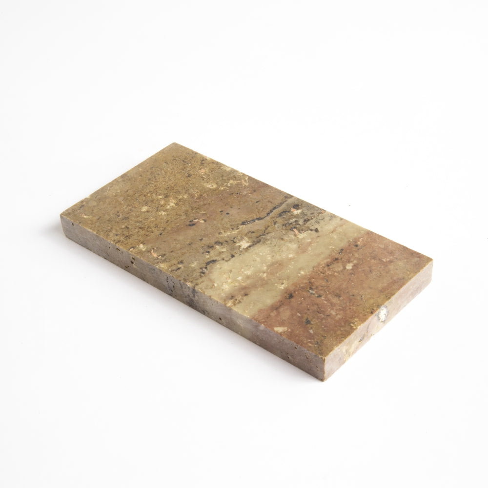 Scabas Red Honed Travertine Tiles 3Γ6 (TL91380)