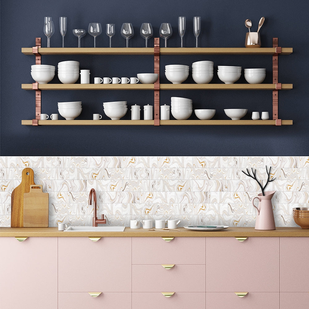 Sedona Glossy Subway Ceramic Tile 3Γ9 (TL80426)