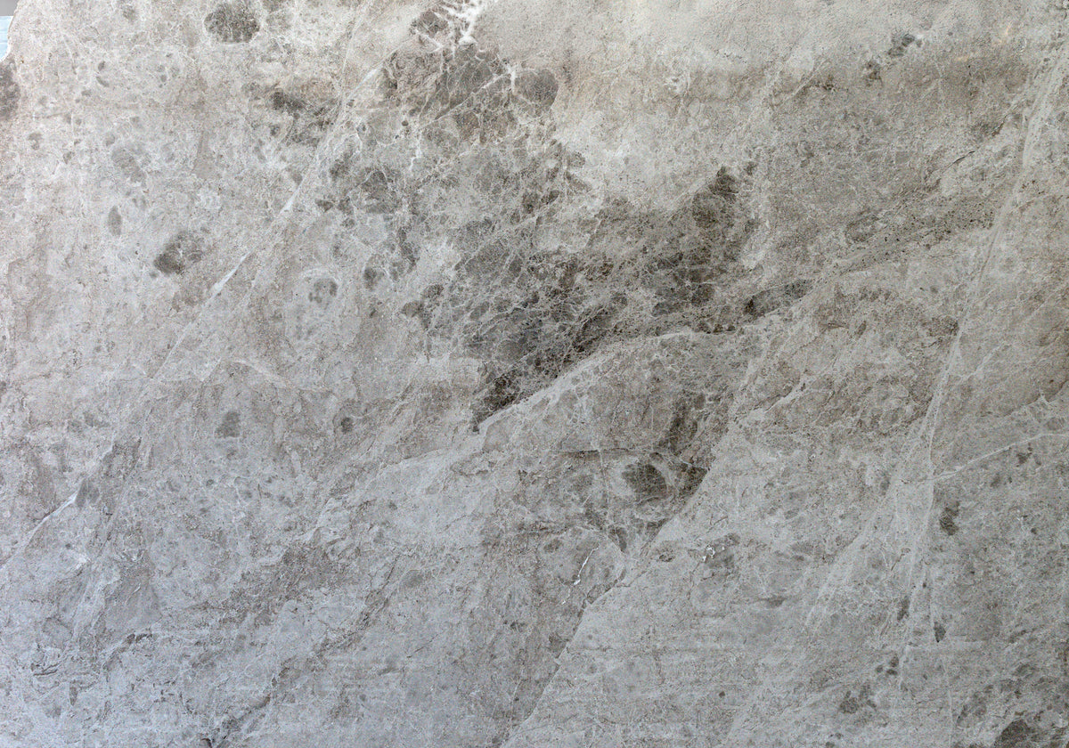 Marble Systems Silver Clouds Marble Silver Clouds glossy marble tile — available at Surface Group
