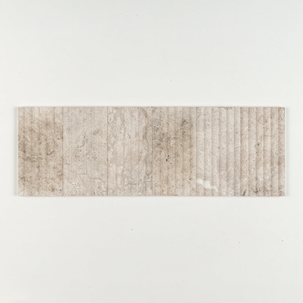 Marble Systems Silver Shadow Marble Silver Shadow matte marble tile pattern swatch — available at Surface Group