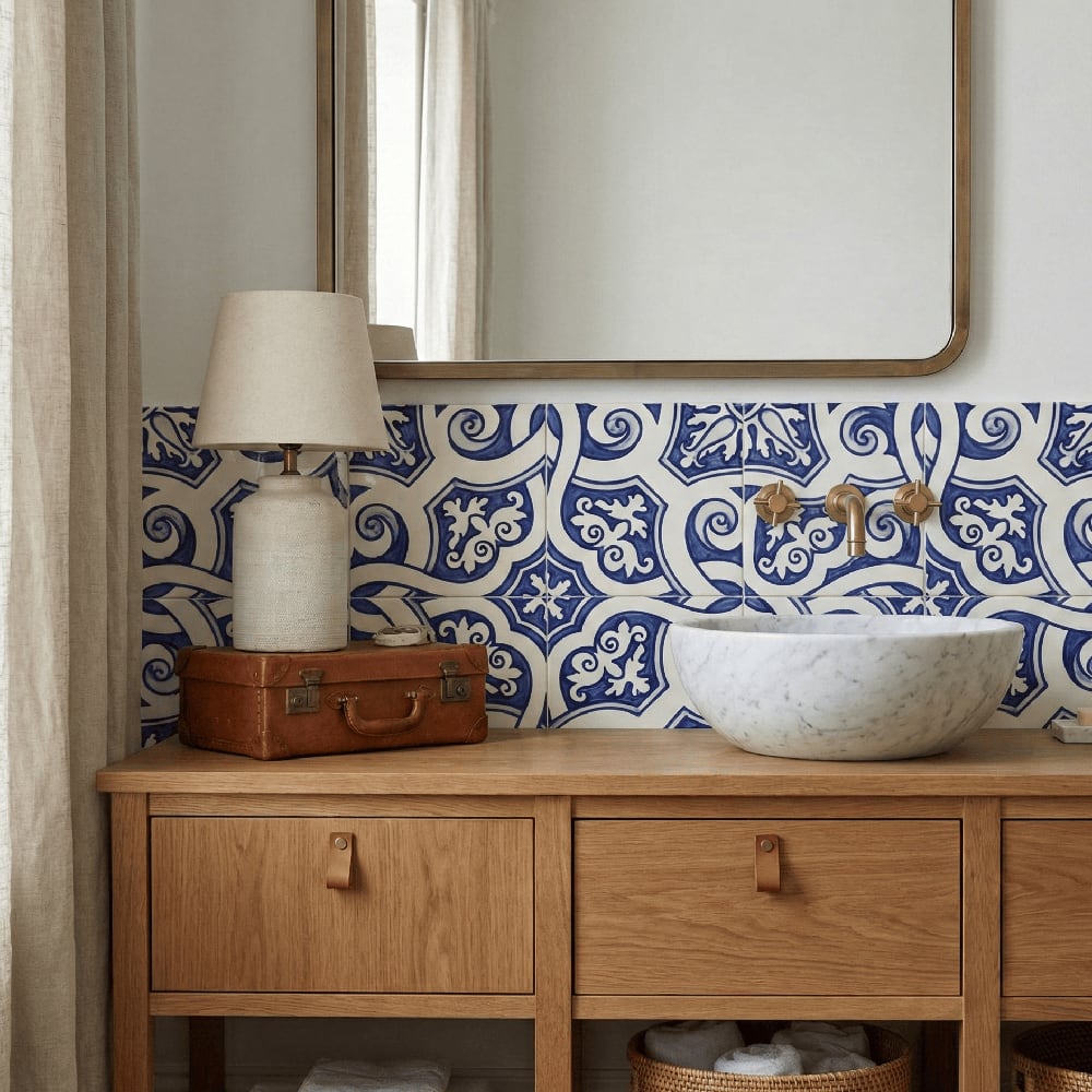 Avalon Honed Vessel Marble Sink 18×6 (SN00255)