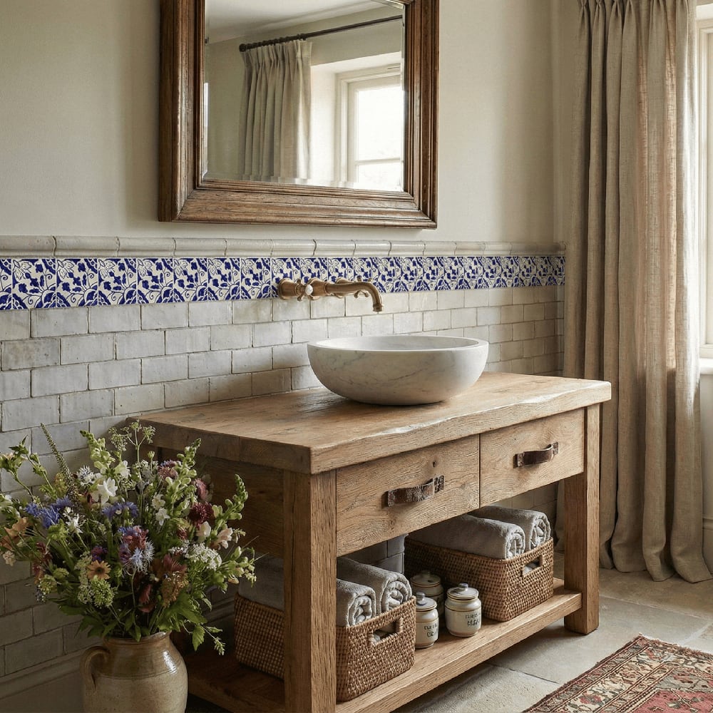 Avalon Honed Vessel Marble Sink 18×6 (SN00255)
