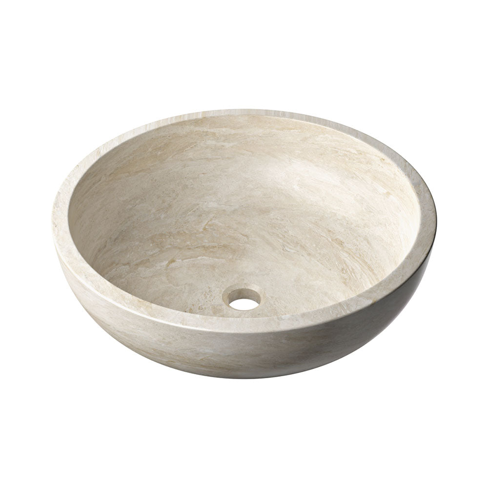 Marble Systems Marble Sinks Diana Royal matte marble tile close-up view — available at Surface Group