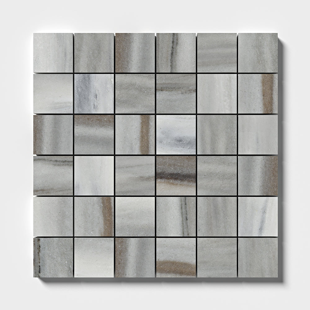 Skyline Honed 2×2 Marble Mosaic 12×12 Image