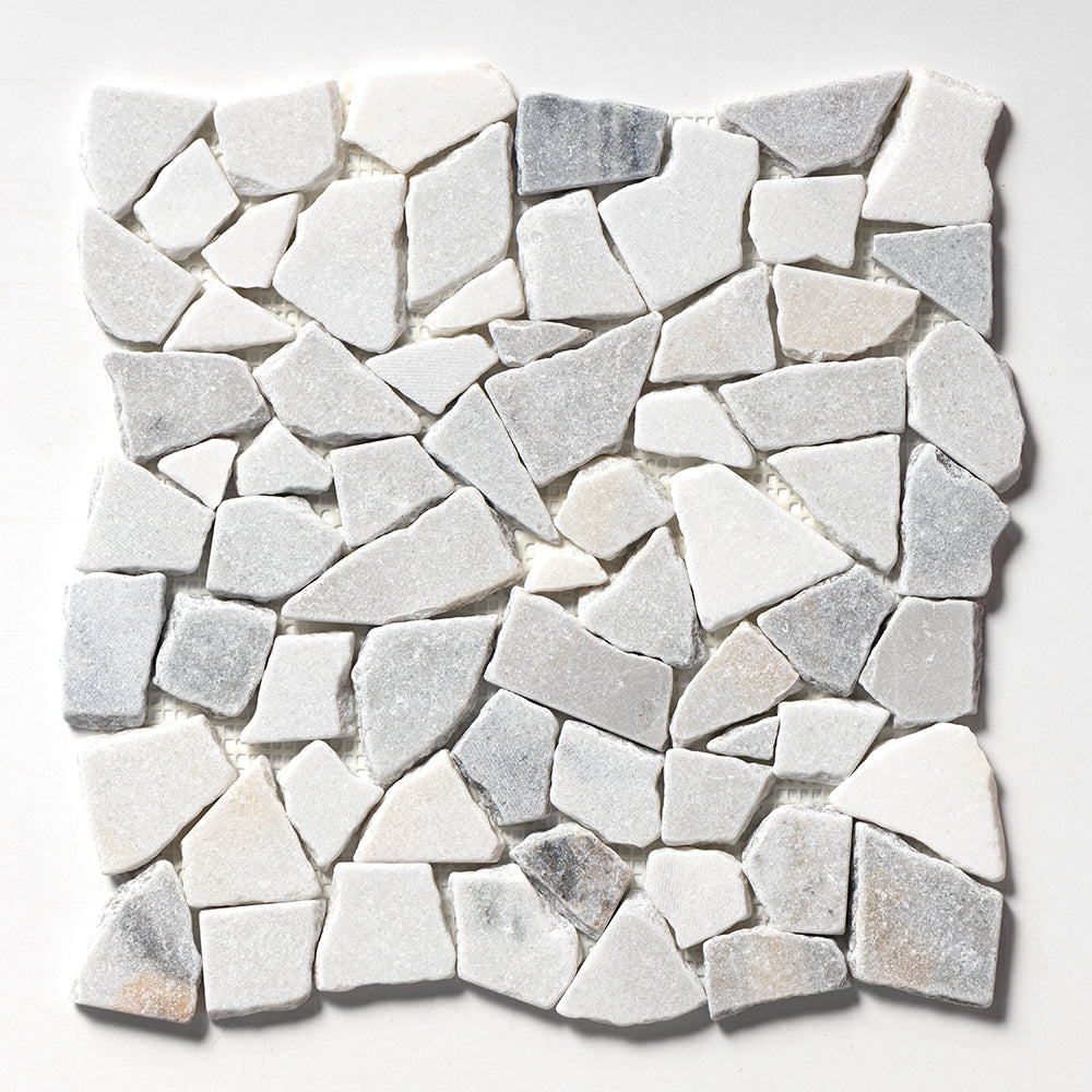 Skyline Multi Finish Palladian Marble Mosaic 12Γ12 Image