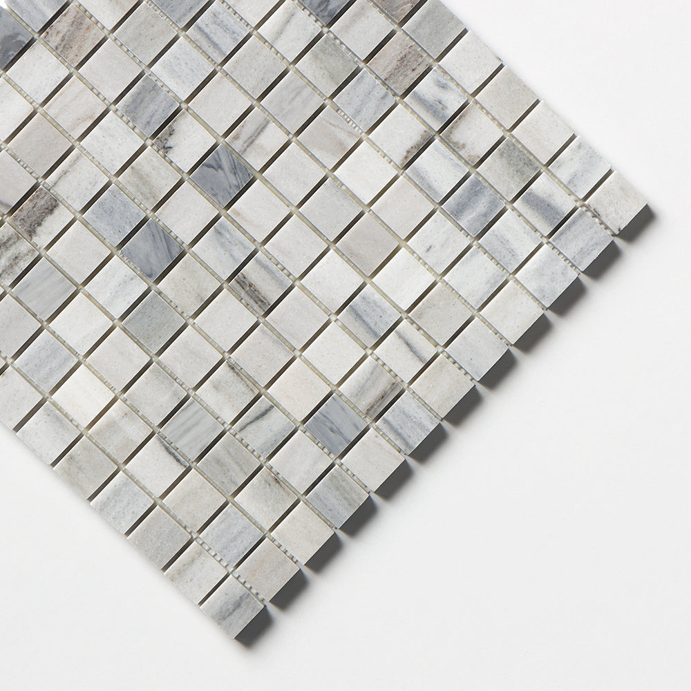 Verona Blend Honed 1×1 Marble Mosaics 12×12 (MS01603)