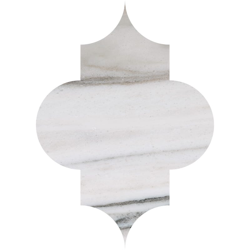 Arabesquette Skyline Polished Marble Waterjet Decos 6Γ8 1/4 Image