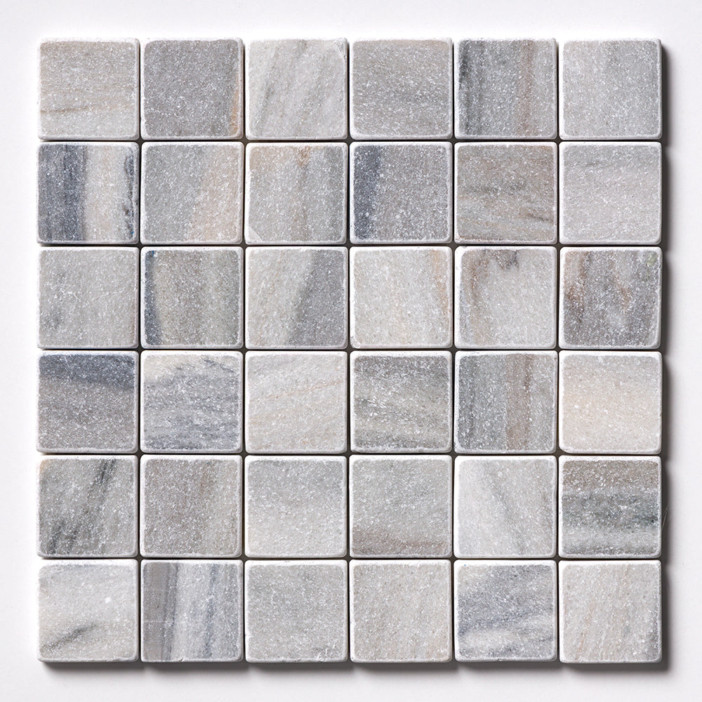 Skyline Tumbled 2×2 Marble Mosaics 12×12