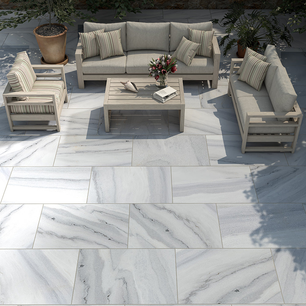 Skyline Vein Cut Leather Marble Tile 24Γ36 (TL17455)
