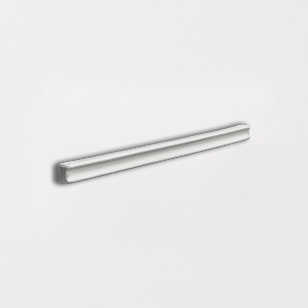 Cold Glossy Pencil Trim Ceramic Moldings 5/8×6 Image