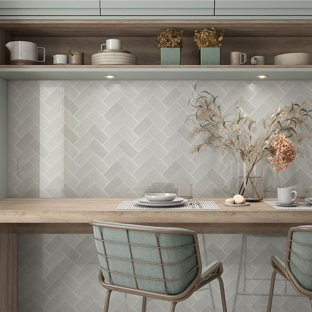 Cold Glossy Ceramic Tile 3×6 (TL18347)