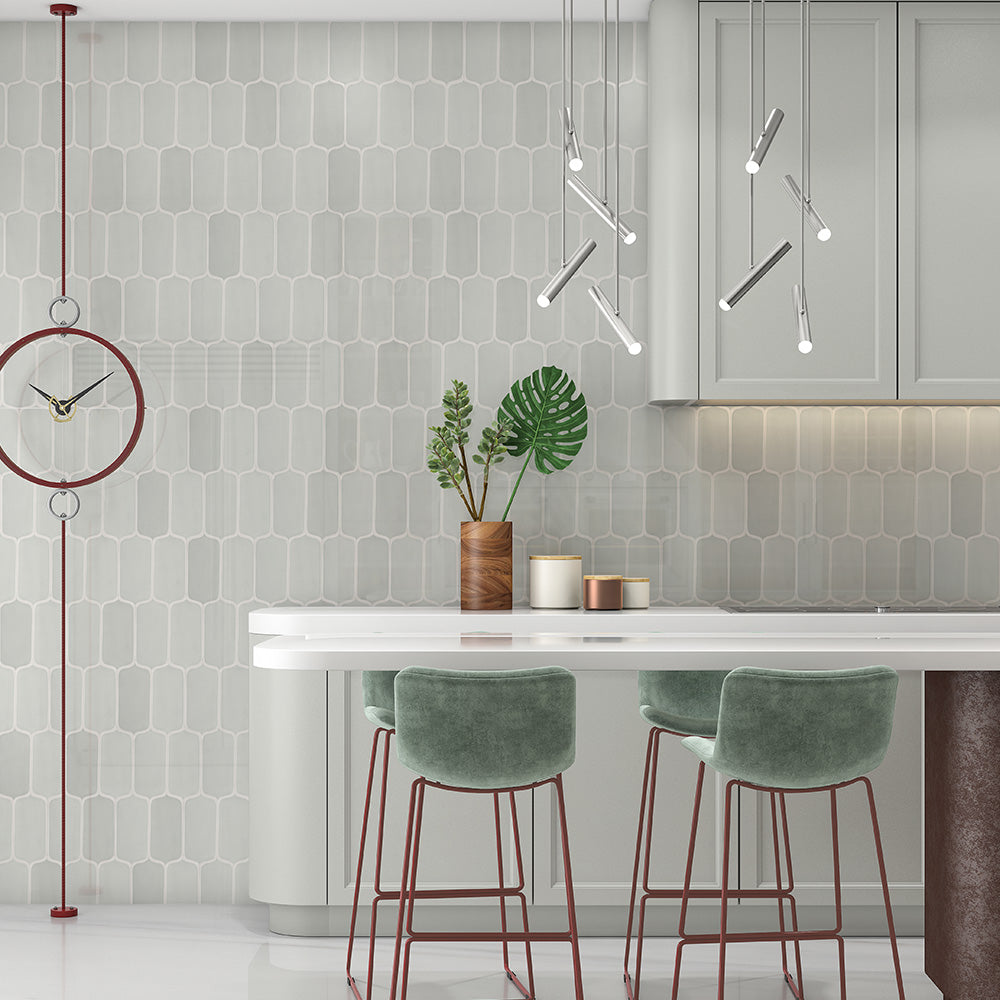 Cold Glossy Tear Field Ceramic Tiles 3 5/8×8