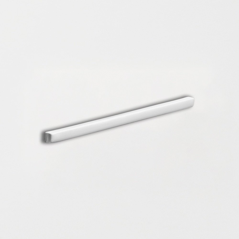 Satin Cotton Matte Edge Trim Ceramic Moldings 3/8Γ6 Image