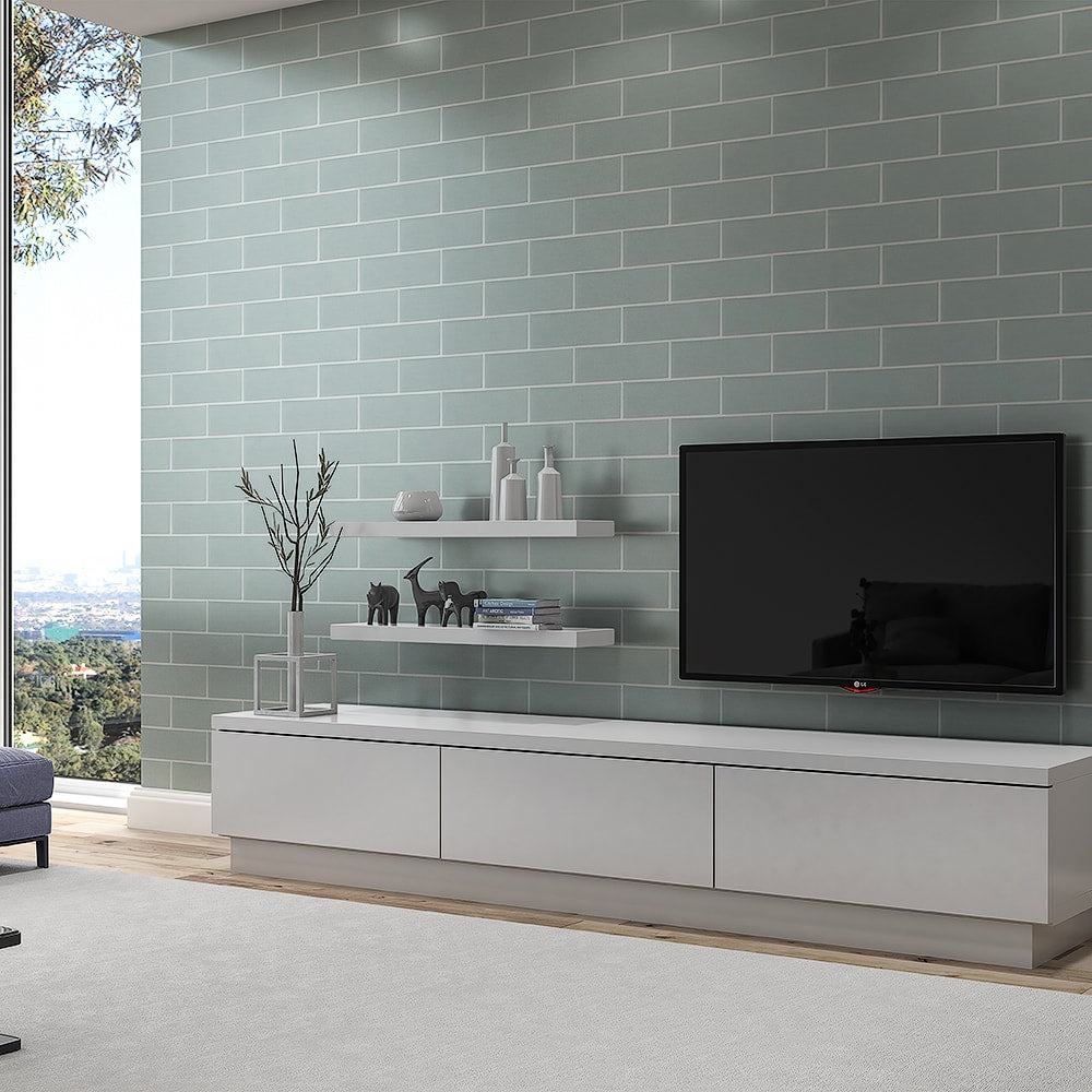 Witty Green Glossy Ceramic Tile 4Γ12 (TL18341)