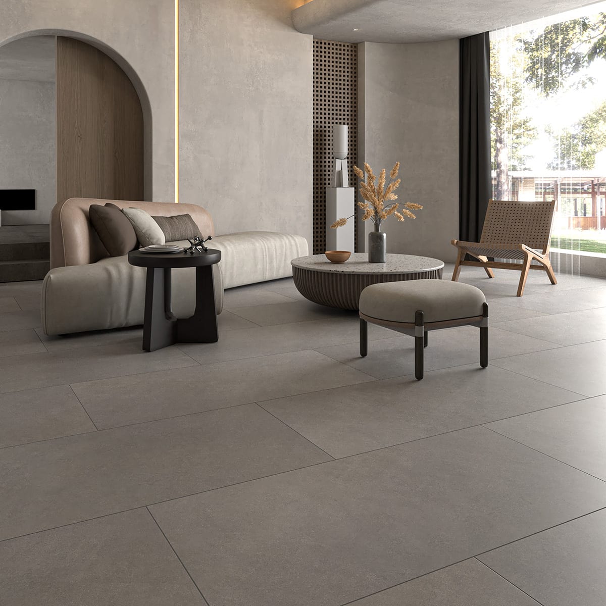 Infinity Grey Porcelain Tile 24Γ48 (TL20853)