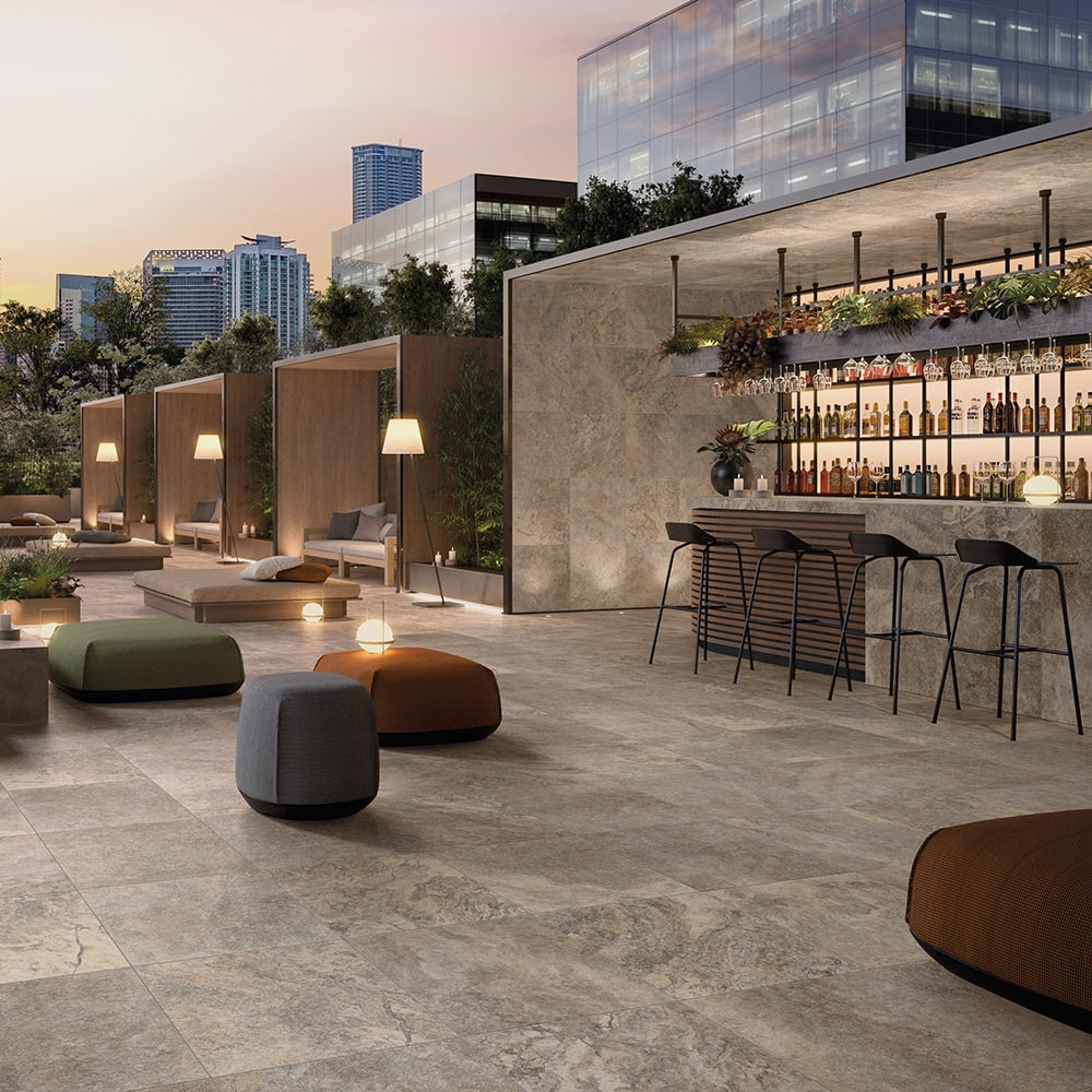 Silver R11 Porcelain Pavers 24×24 (WLM00012)