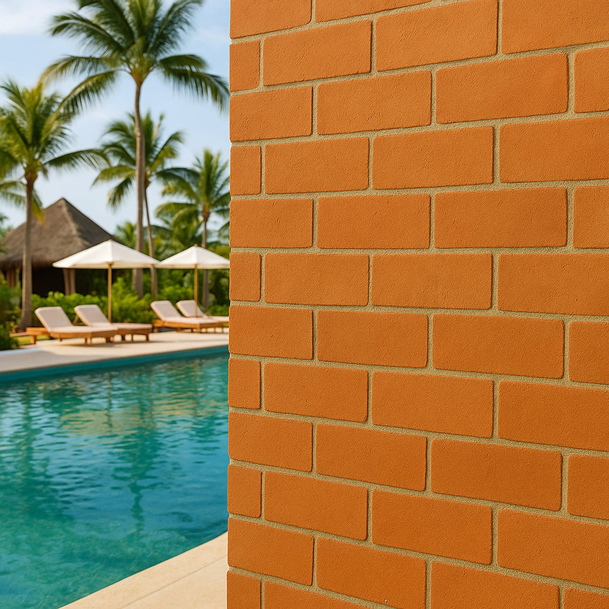 Sunrise Natural Hand Pressed Terracotta Tile 3×6 (TL91315)