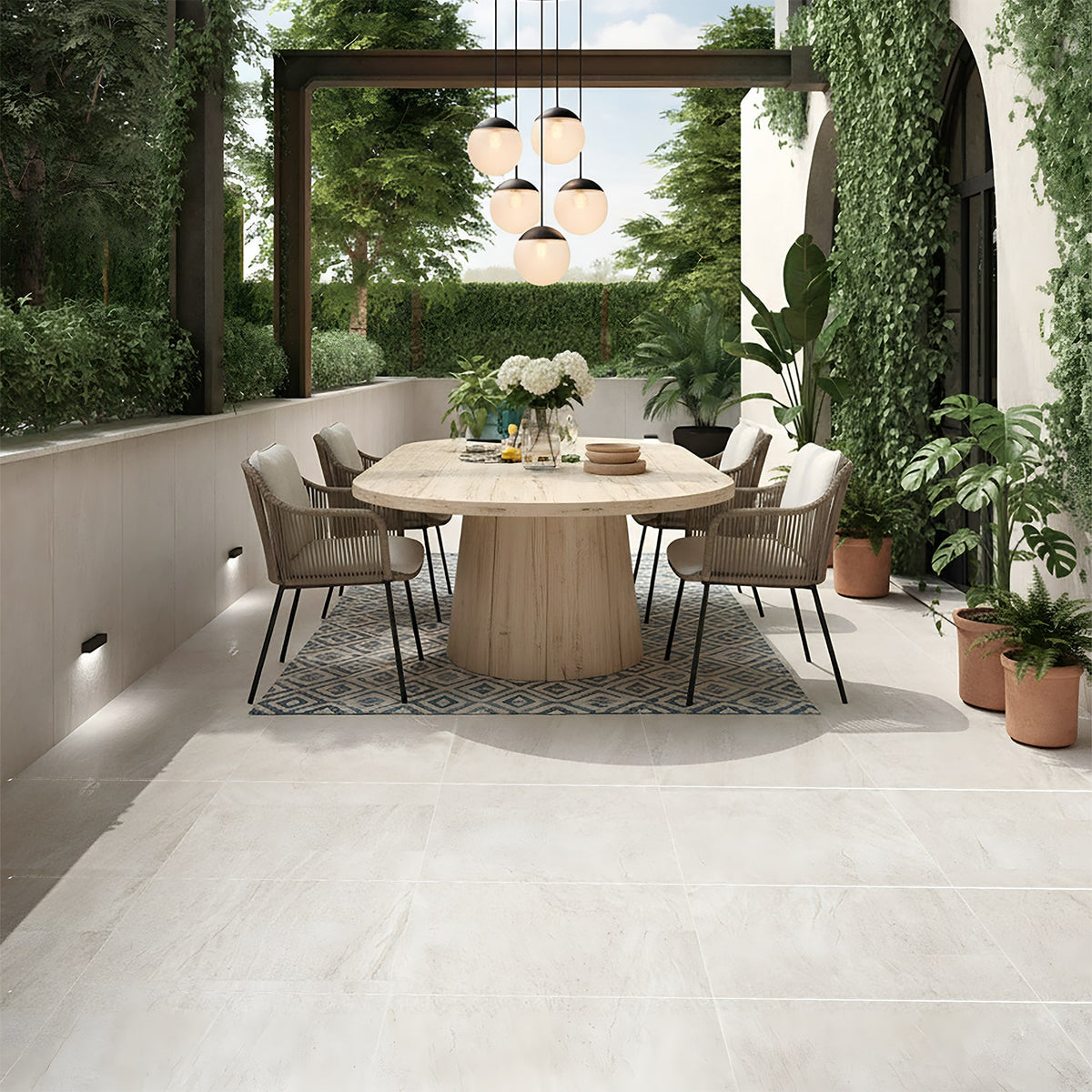 Snow Matte Porcelain Tiles 24Γ24 (WNB00545)