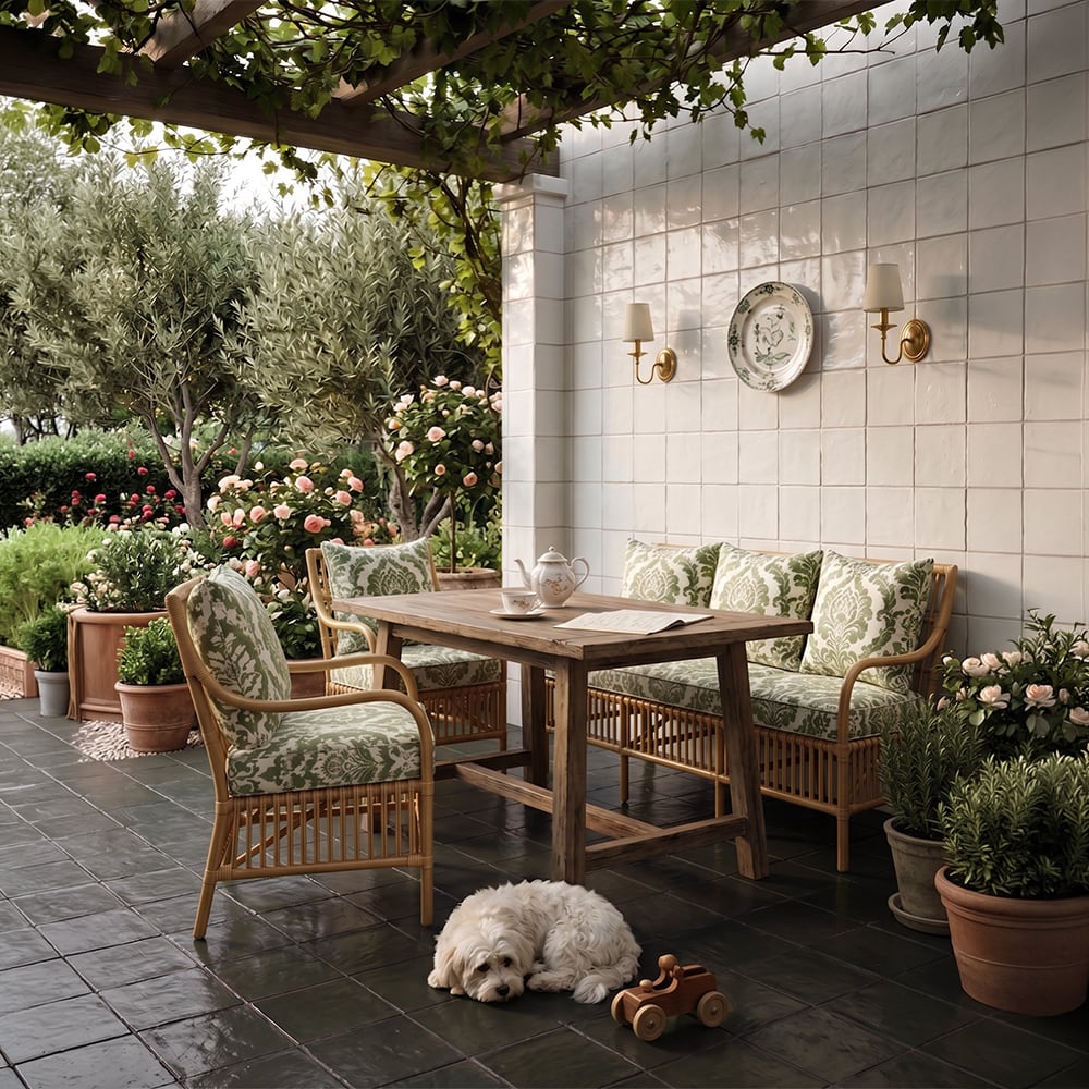 Olivin Matte Glazed Terracotta Tiles 6×6 (TL80711) Milos Matte Glazed Terracotta Tiles 6×6 (TL80712)
