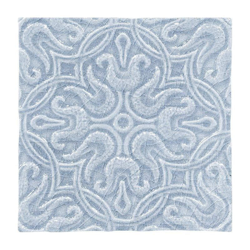 Vinca Crackled Mondial Ceramic Wall Decos 6×6 Image