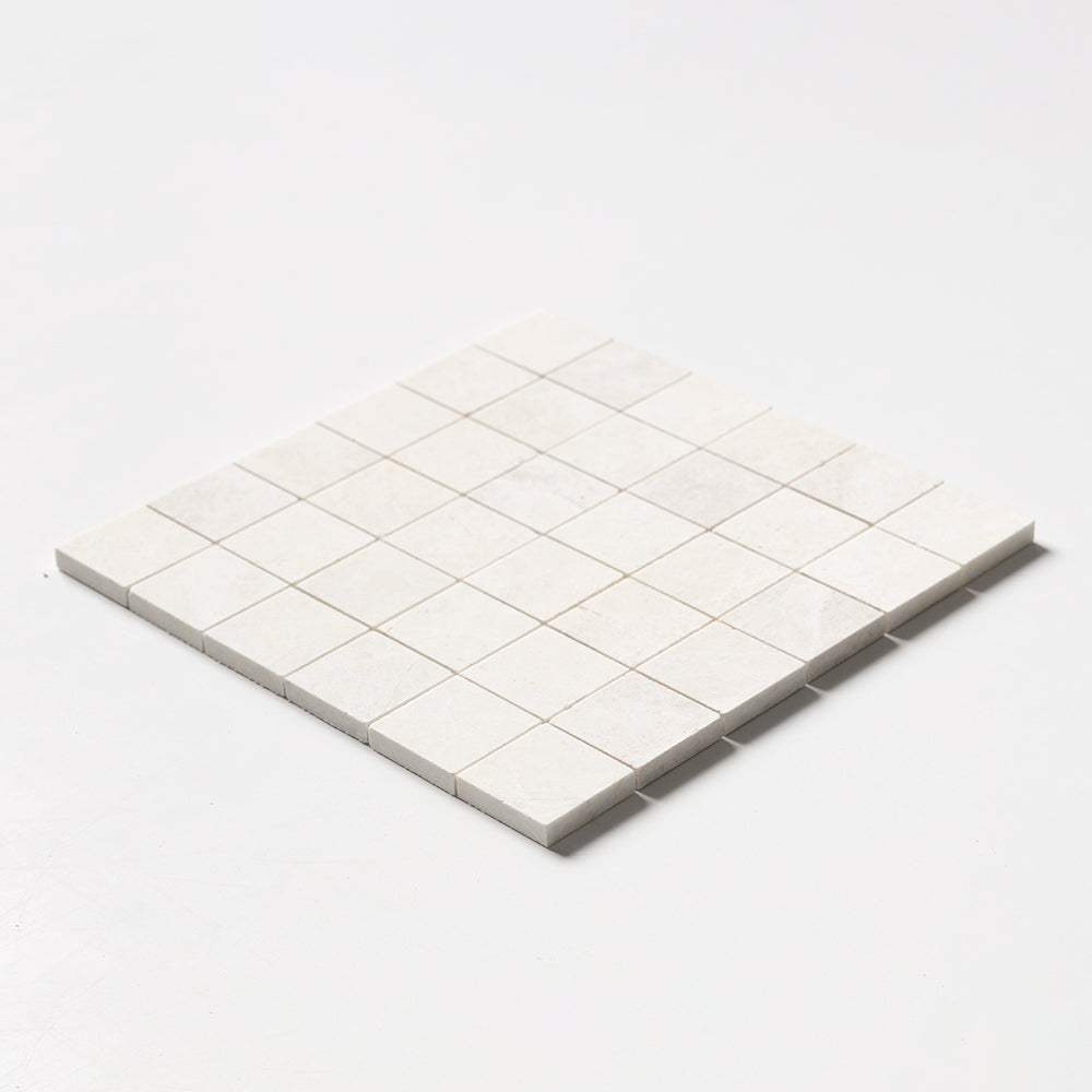 Vanilla Honed 2Γ2 Marble Mosaics 12Γ12 (MS02318)