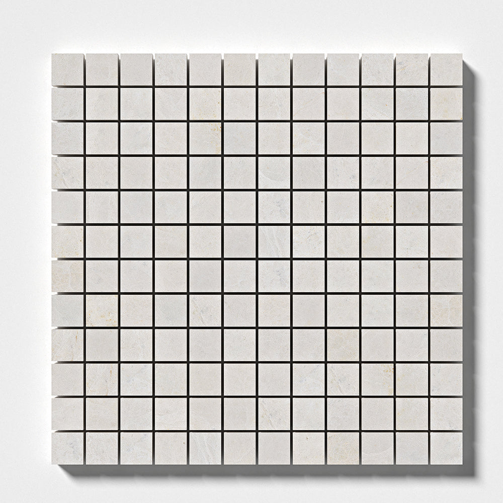 Vanilla Honed 1×1 Marble Mosaic 12×12 Image