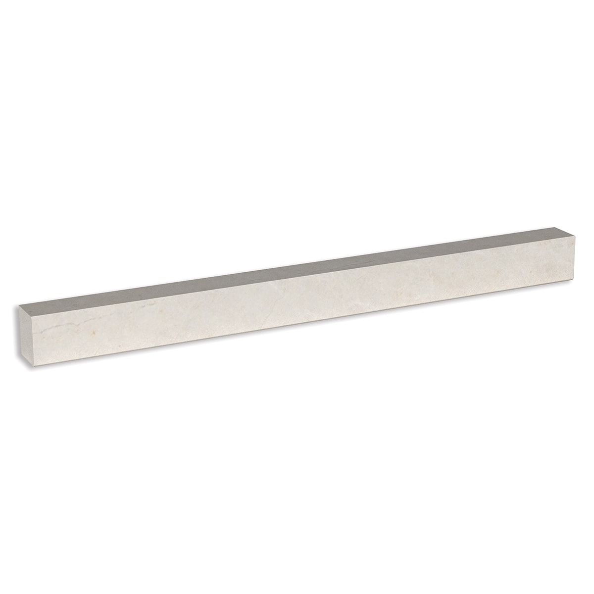 Vanilla Honed Flatiron Marble Moldings 1×12 Image