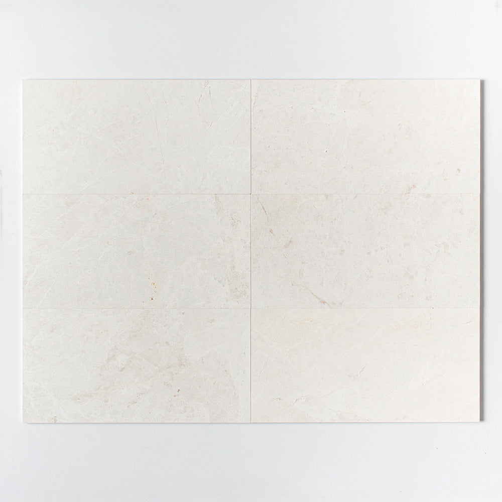 Marble Systems Vanilla Marble Vanilla matte marble tile pattern swatch β available at Surface Group