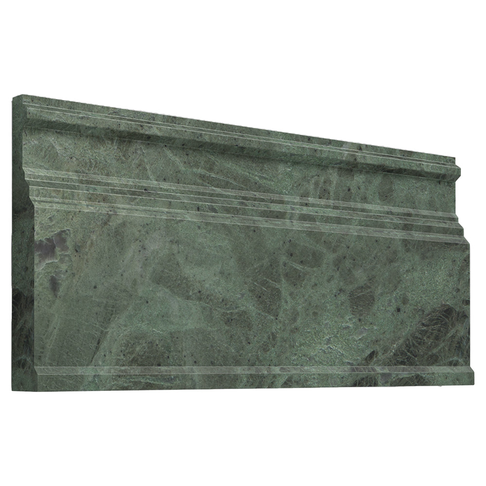 Marble Systems Verde Tia Marble Verde Tia matte marble tile close-up view — available at Surface Group