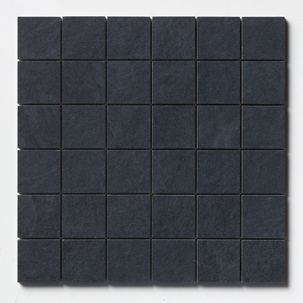 Dark Flow Natural 2×2 Porcelain Mosaic 12×12 Image