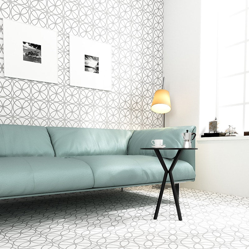 Blanco Matte Colore Look Porcelain Tile 8×8 (TL80409)