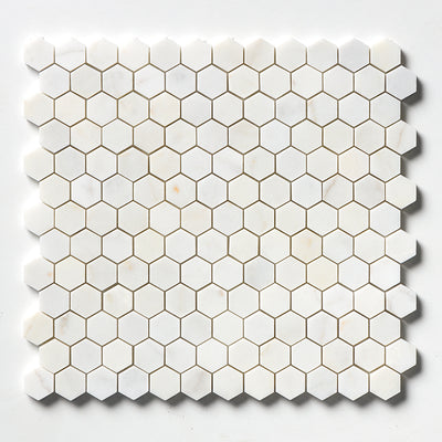 White Pearl Honed Mosaics β Marble collection