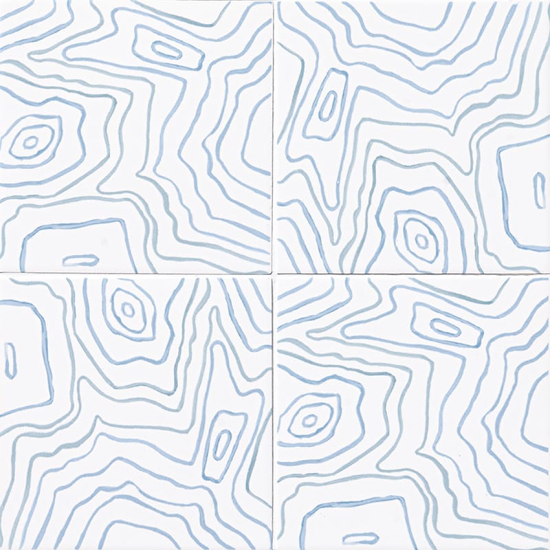 Marble Systems Zanzibar Ceramic White matte ceramic tile pattern swatch β available at Surface Group
