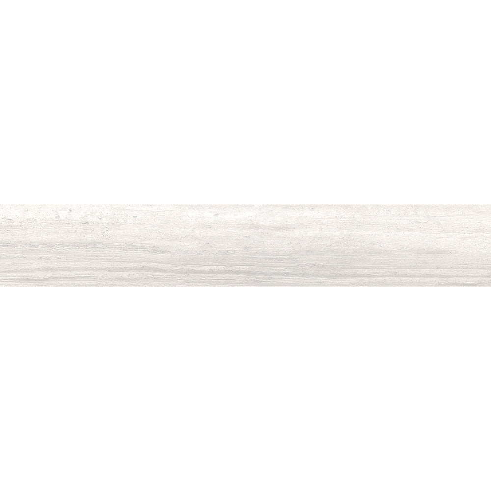 Iris Us Zenit White Honed Bullnose Porcelain Moldings 4Γ24 Image