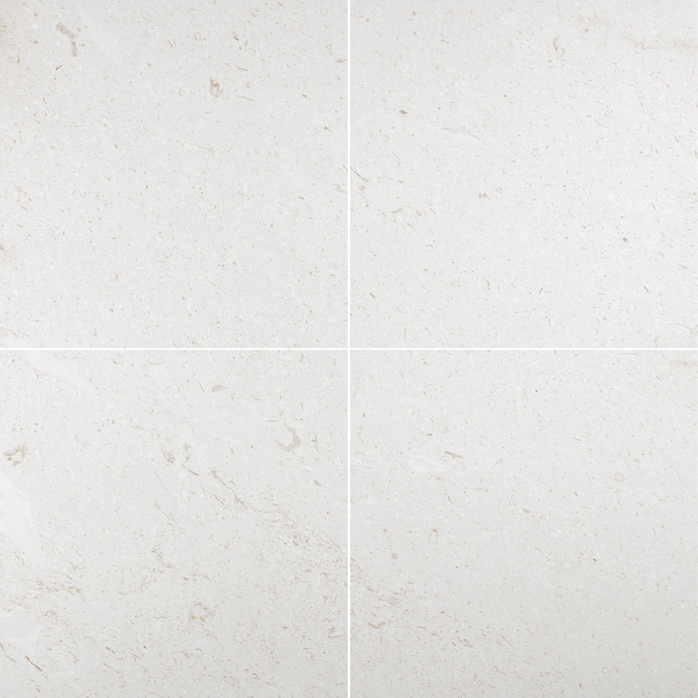 LYMRA: Limestone Square Field Tile (24"x24"x1/2" | Honed)