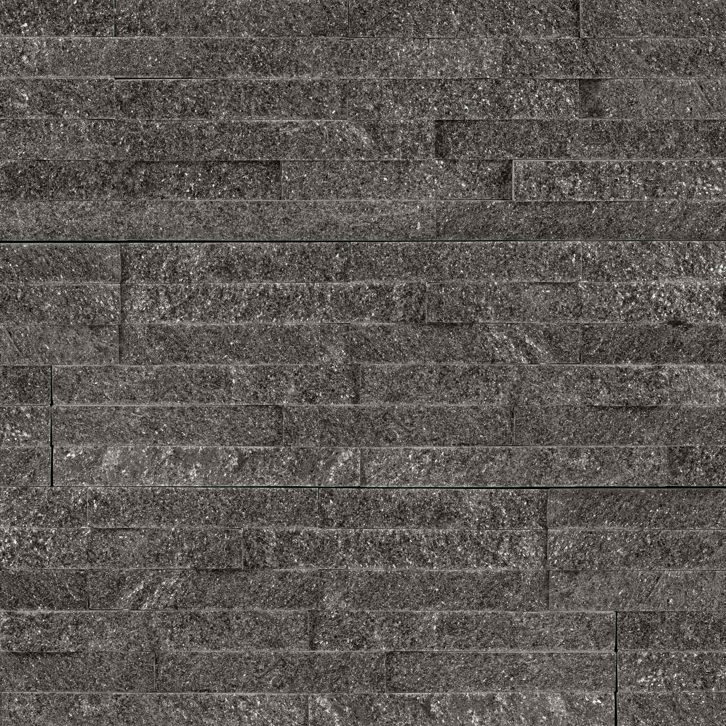 STAR GALAXY: Quartzite Ledger Stone Flat Wall Panel (6"x24"x1/2"-1 1/4" | Rockface)