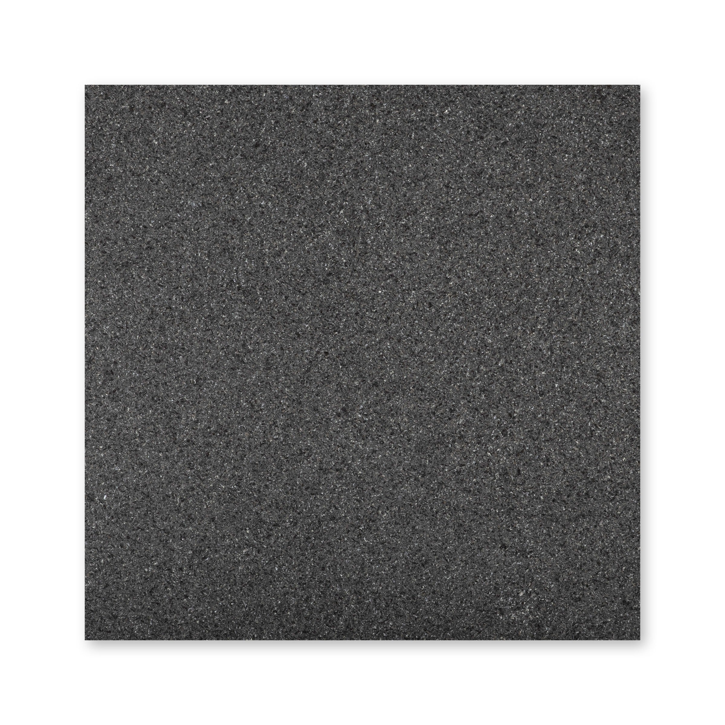 ABSOLUTE BLACK: Field Tile (18"×18"×1/2" | flamed)