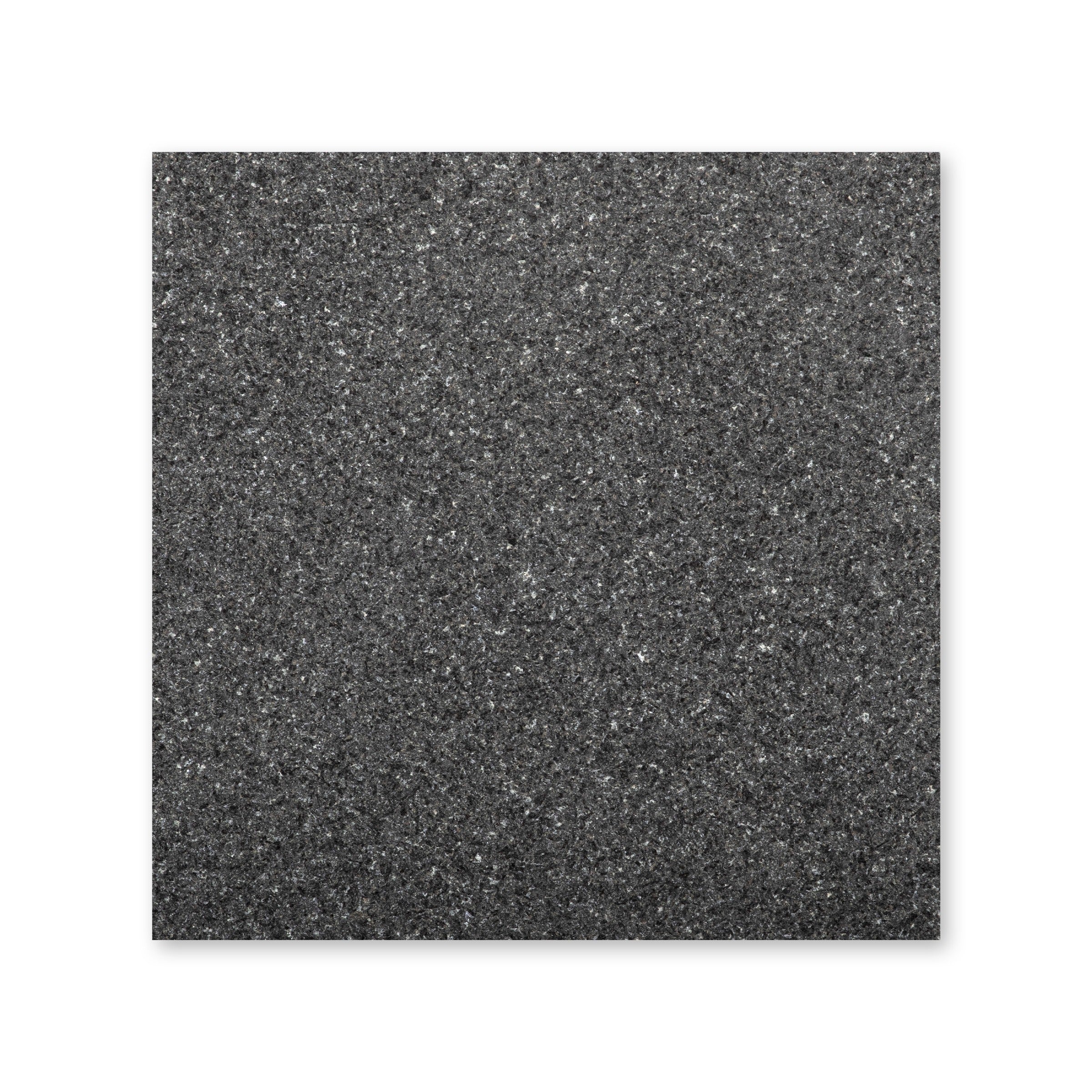 ABSOLUTE BLACK: Field Tile (12"×12"×3/8" | flamed)