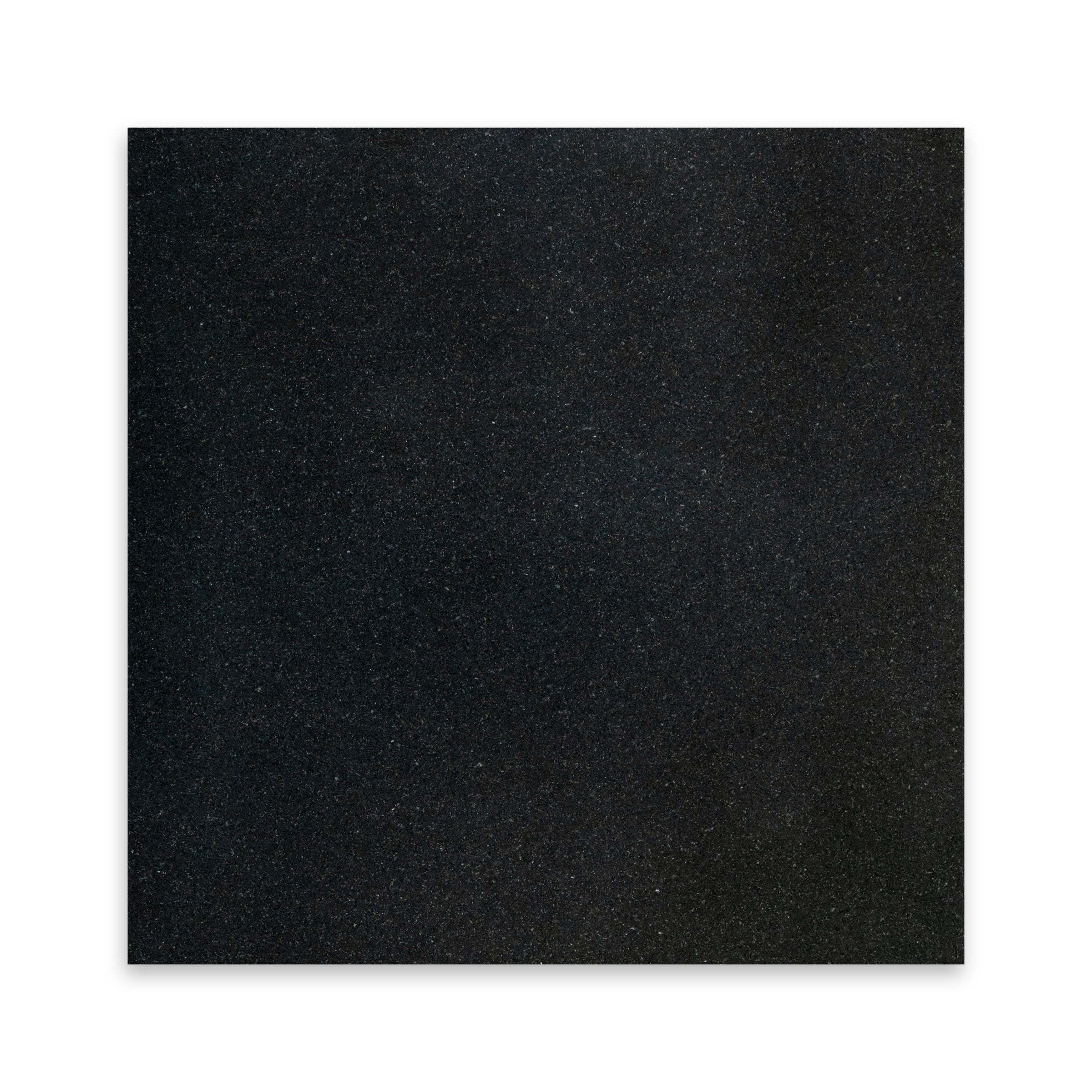 ABSOLUTE BLACK: Field Tile (18"×18"×1/2" | honed)